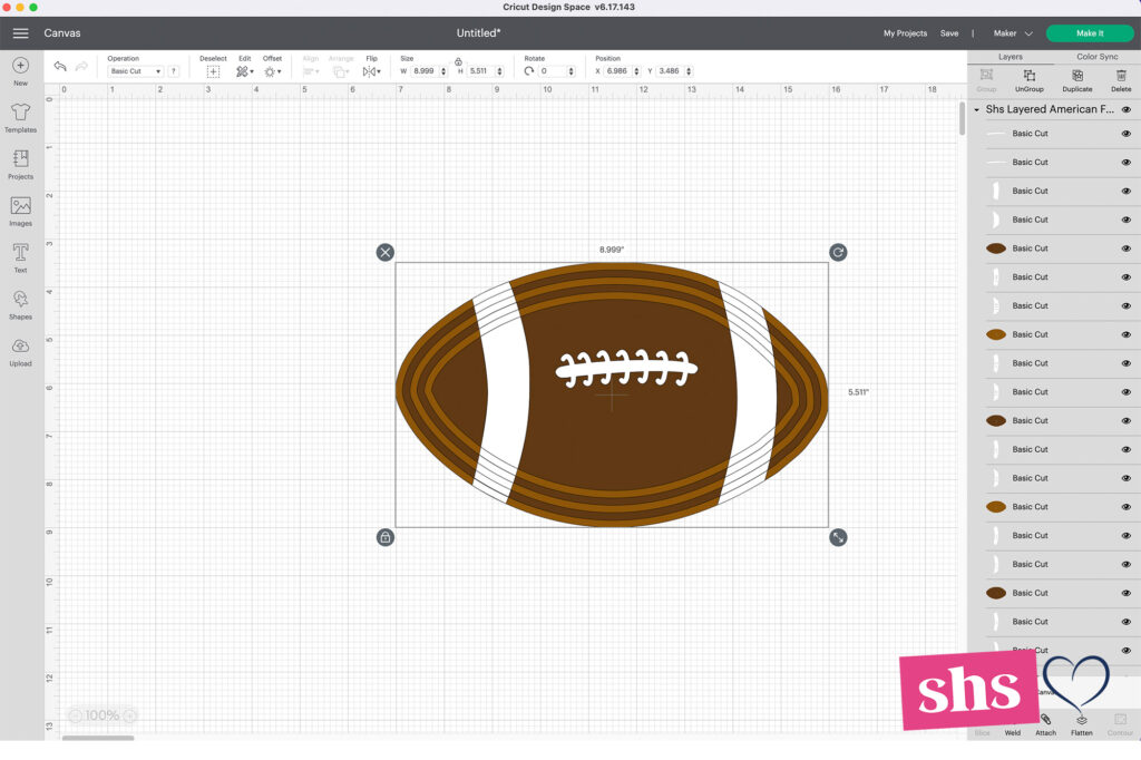 Super Bowl Game Day Free SVG File - Simple Made Pretty (2023)