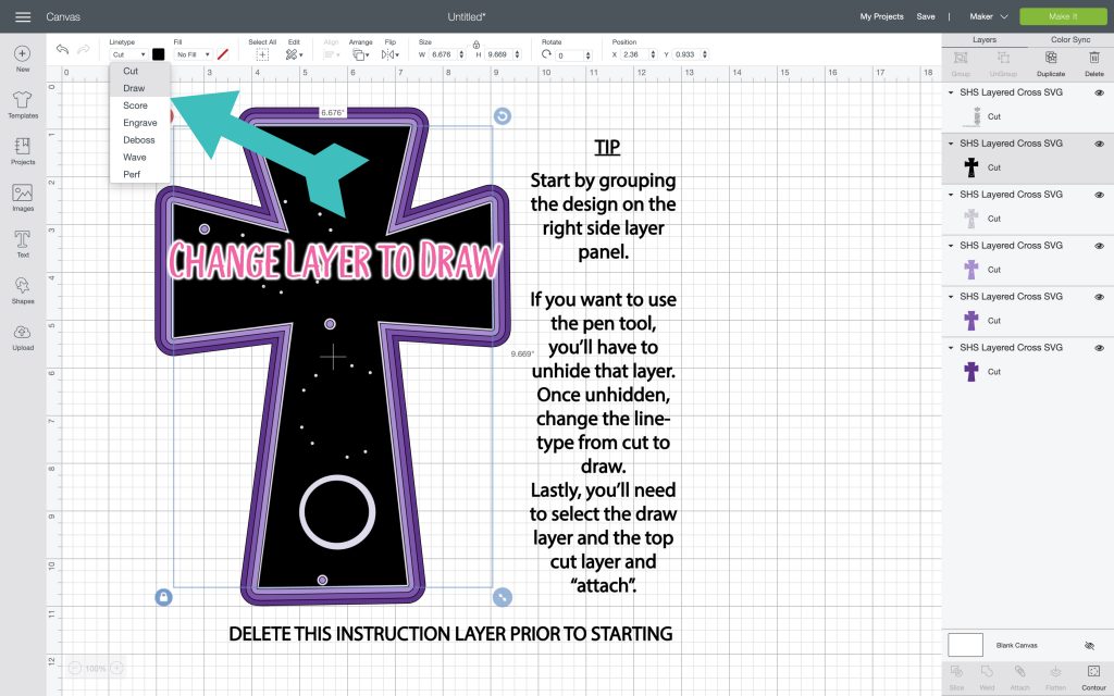 Download FREE LAYERED CROSS SVG - Special Heart Studio - Cut files ...