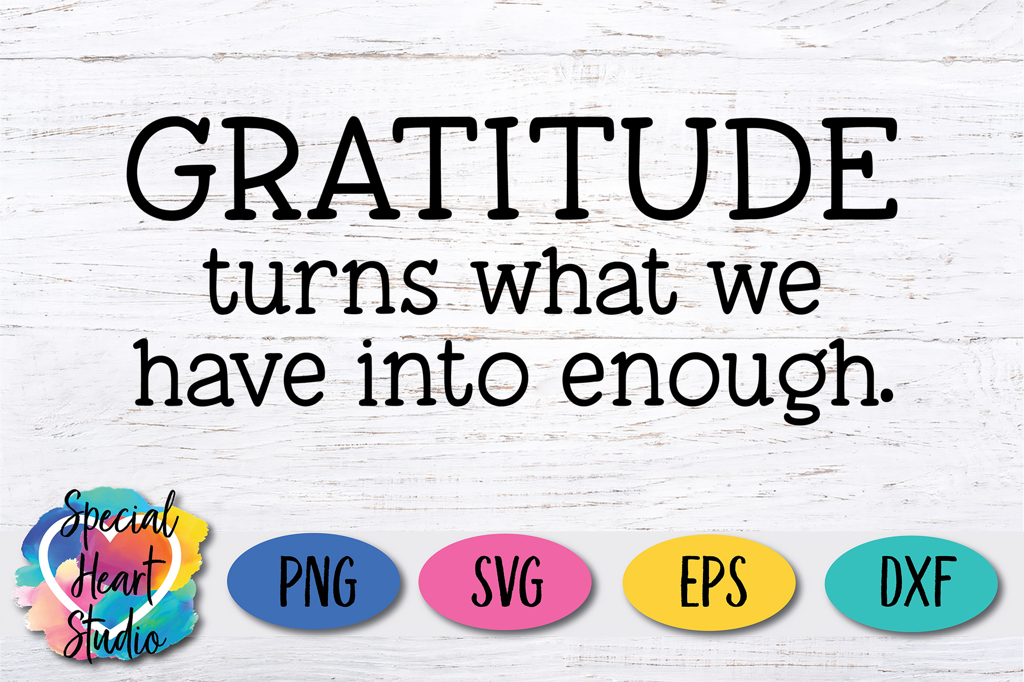 FREE GRATITUDE CUT FILE - Special Heart Studio - Cut files, Crafts and Fun