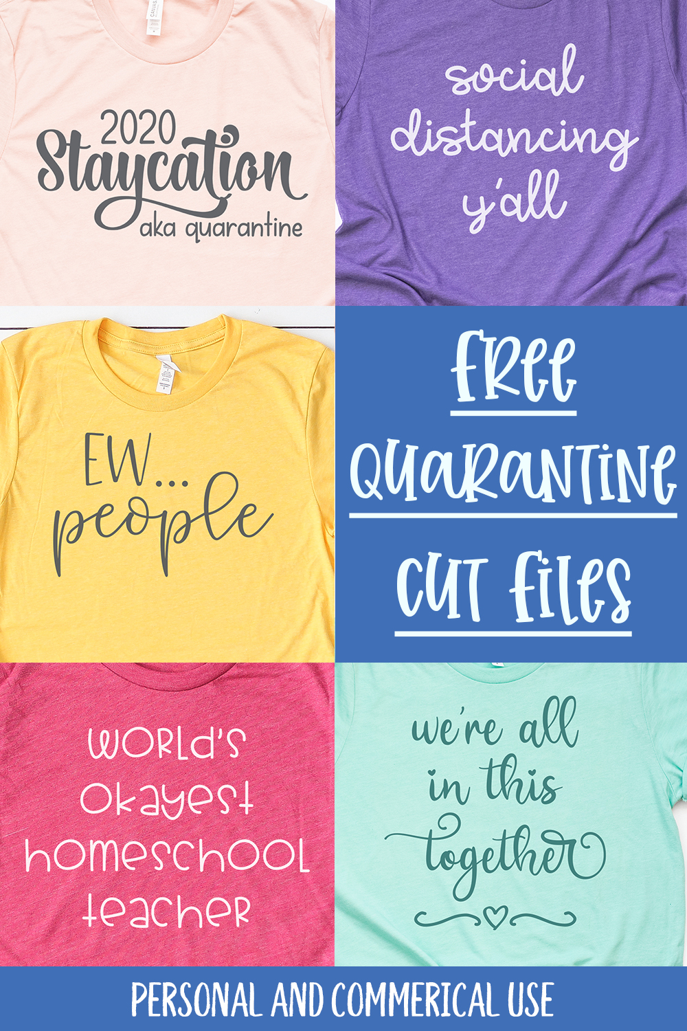 FIVE FREE QUARANTINE CUT FILES - Special Heart Studio