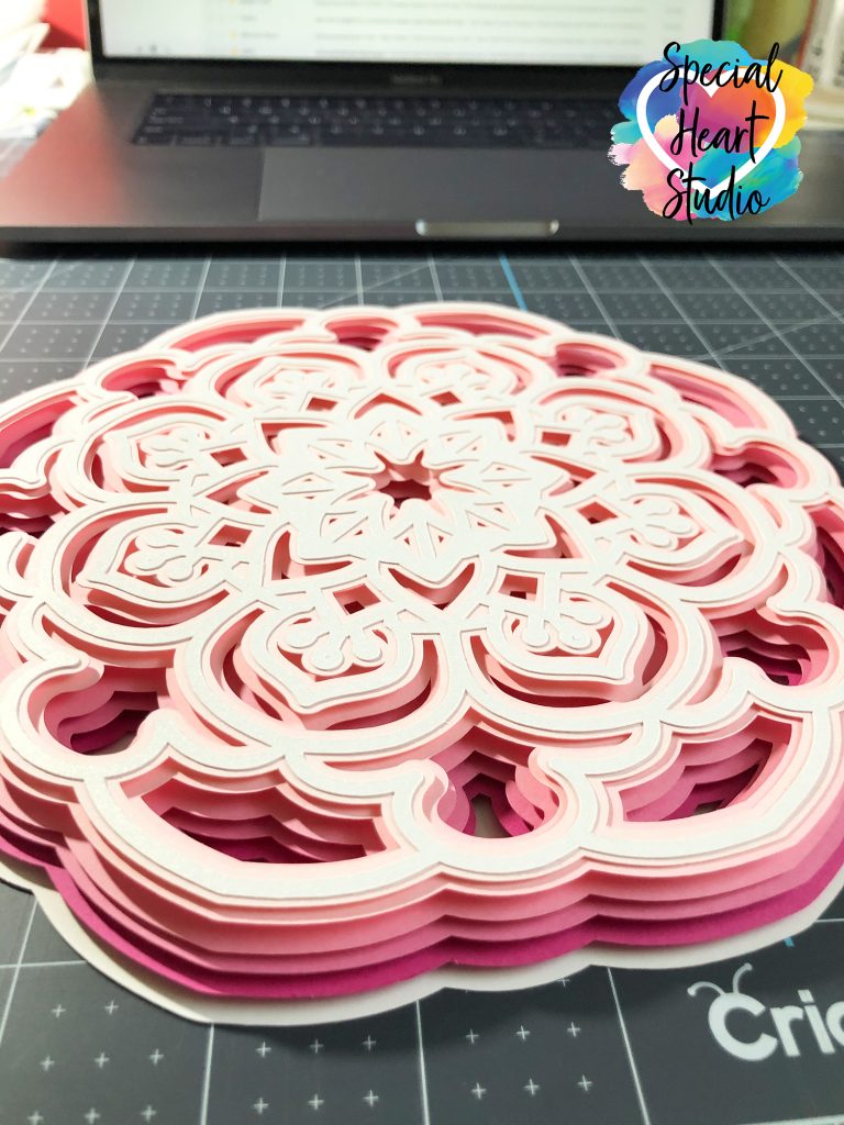 Free Layered Mandala Svg Special Heart Studio Cut Files Crafts And Fun