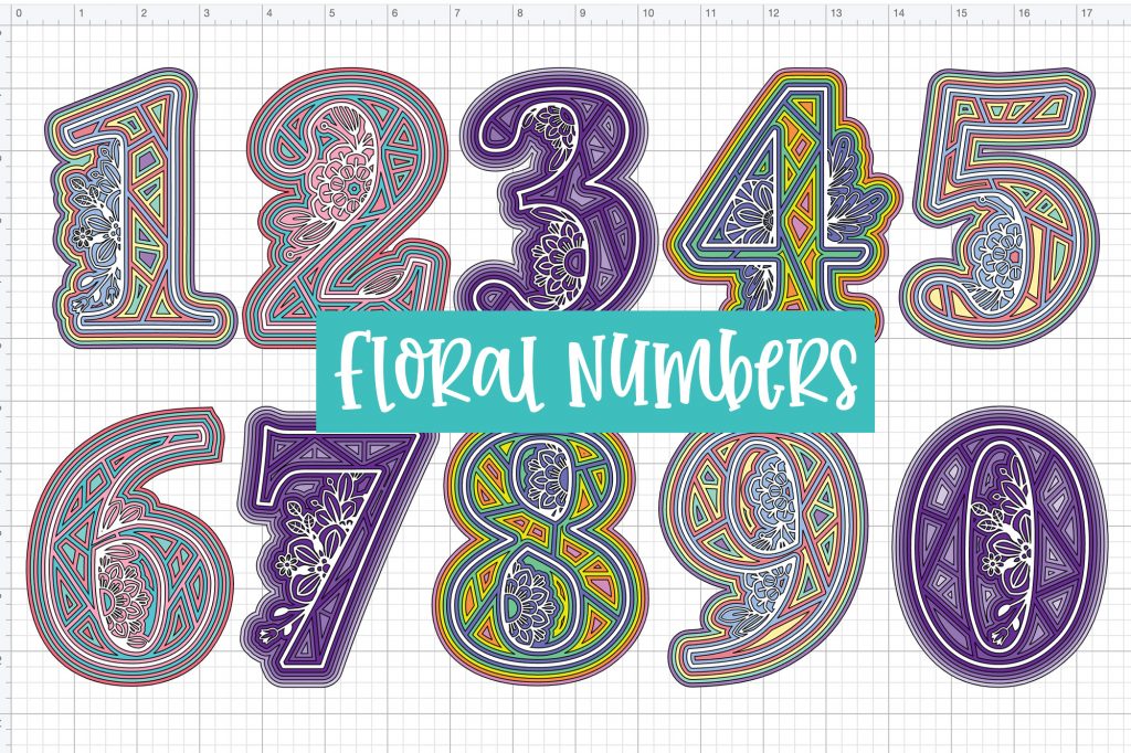 Free Free 349 Layered Mandala Numbers SVG PNG EPS DXF File