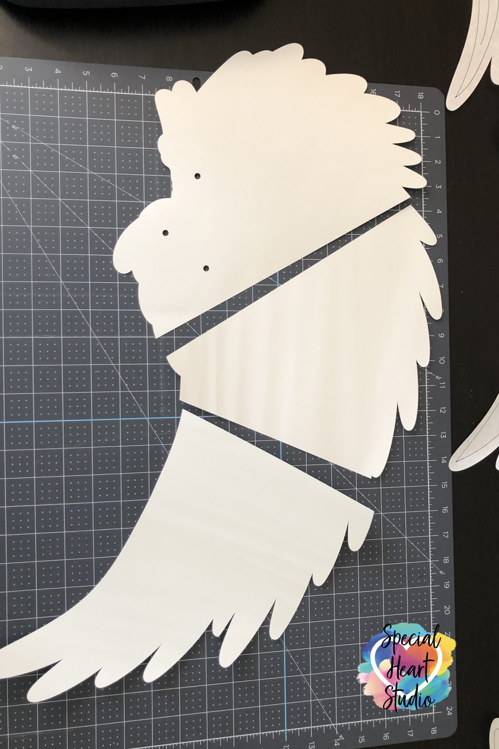 LAYERED ANGEL WINGS CUT FILE - SPECIAL HEART STUDIO