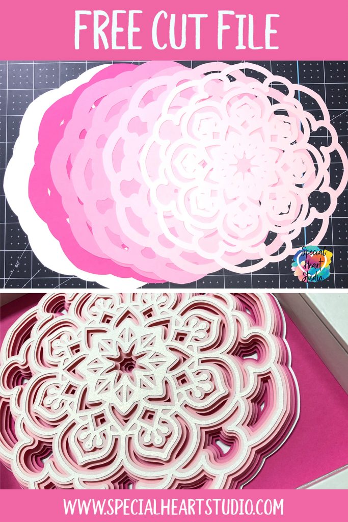 Free Layered Mandala Svg Special Heart Studio Cut Files Crafts And Fun