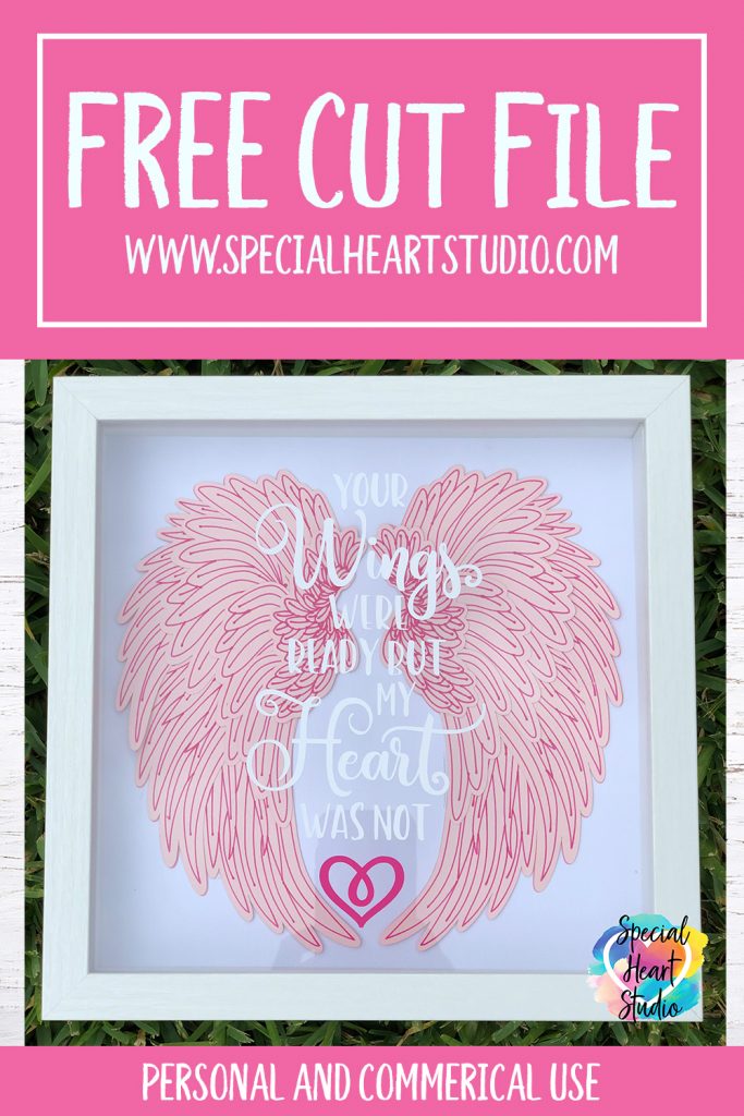 Download Layered Angel Wings Cut File Special Heart Studio