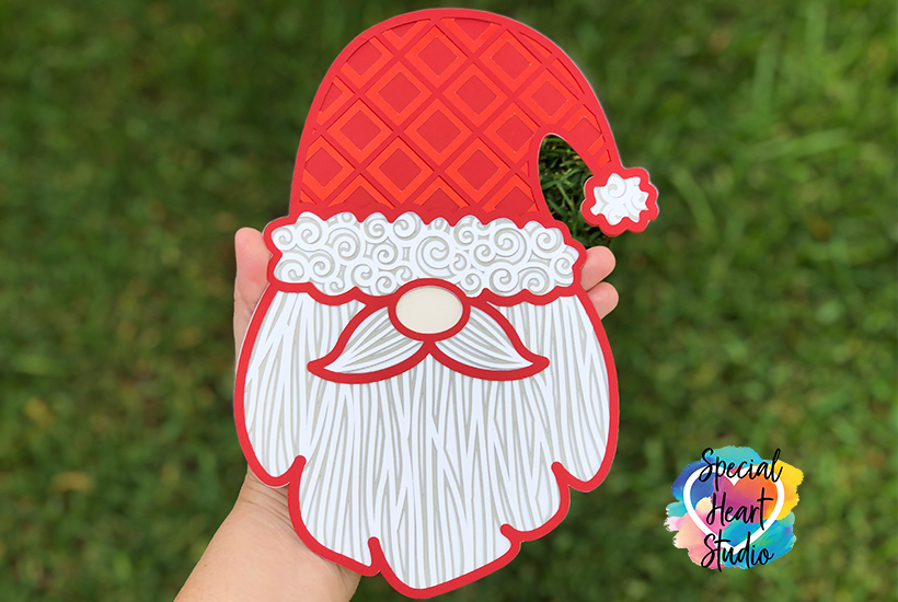 Download FREE LAYERED SANTA CUT FILE - SPECIAL HEART STUDIO.