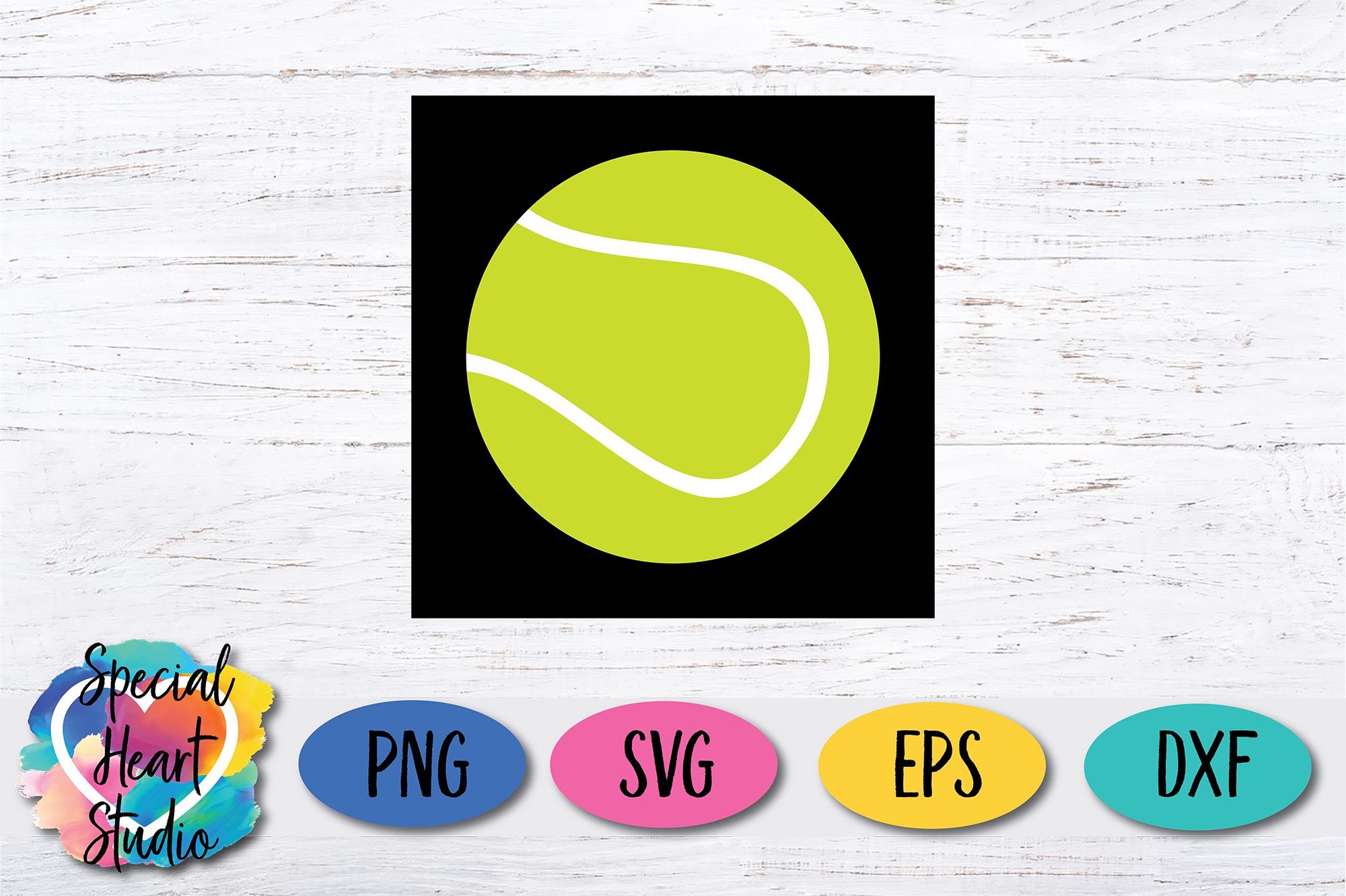 LAYERED TENNIS BALL - FREE CUT FILE - Special Heart Studio - Cut files ...