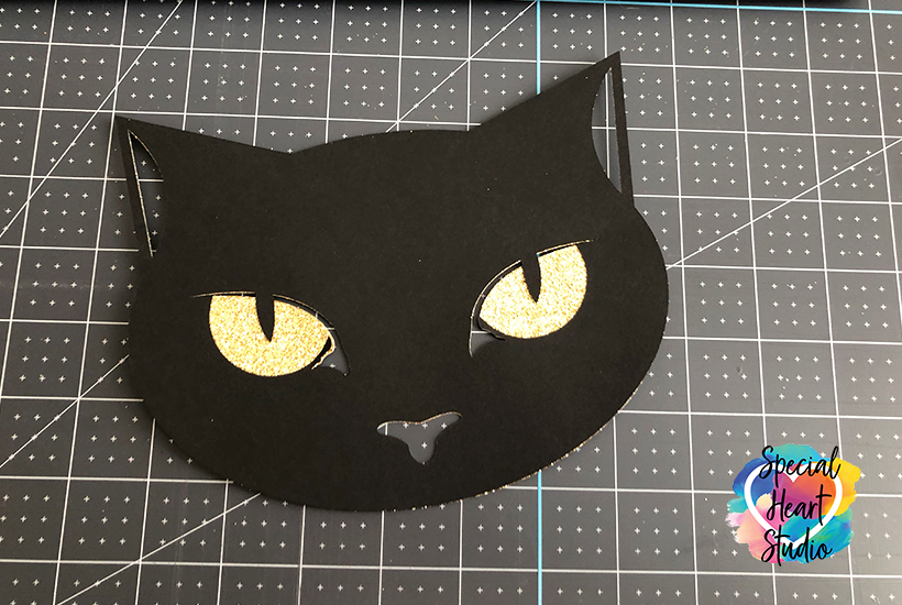 Download Layered Black Cat Mandala Free Halloween Cut File