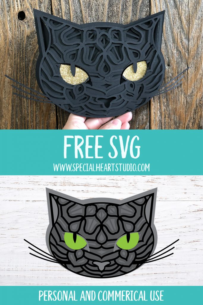 Free Free 51 Layered Cat Mandala Svg SVG PNG EPS DXF File