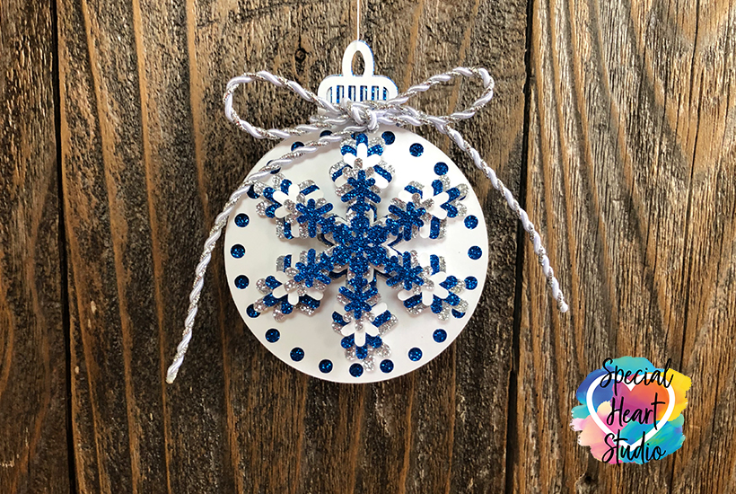 Layered Snowflake Christmas Ornaments Free Svg Cut Files Special Heart Studio Cut Files Crafts And Fun