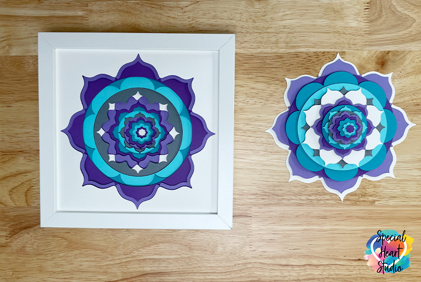 Easy Layered Mandala Art - Special Heart Studio