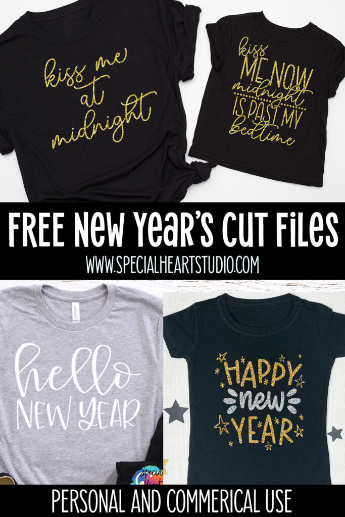 Download Free New Year S Cut Files Special Heart Studio Cut Files Crafts And Fun