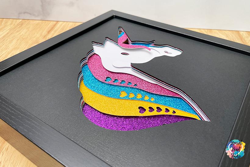 Pazzles DIY Unicorn Box in a Lunch Box Shape - Instant SVG Download