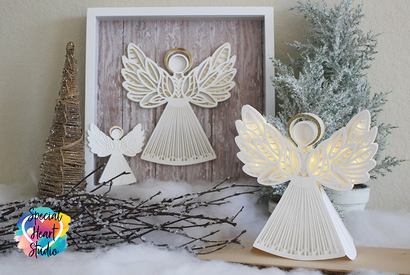 LAYERED CHRISTMAS ANGEL